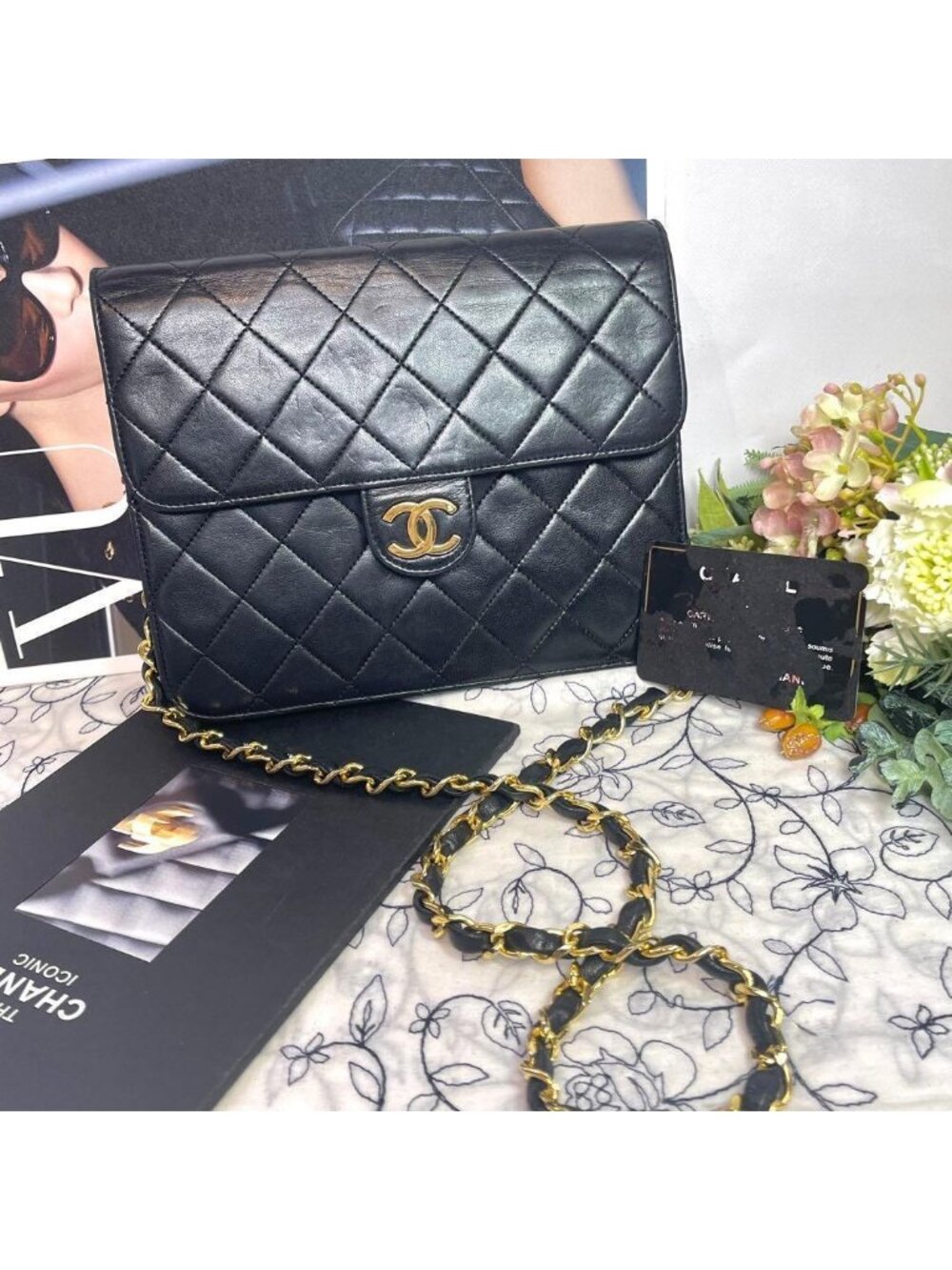 Chanel Double Flap Chain Shoulder Vintage